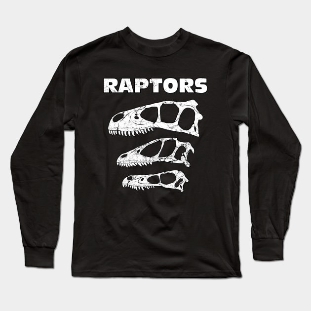 Raptors Long Sleeve T-Shirt by NicGrayTees